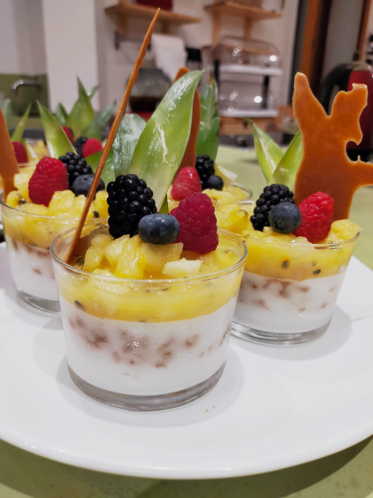 verrine de fruits